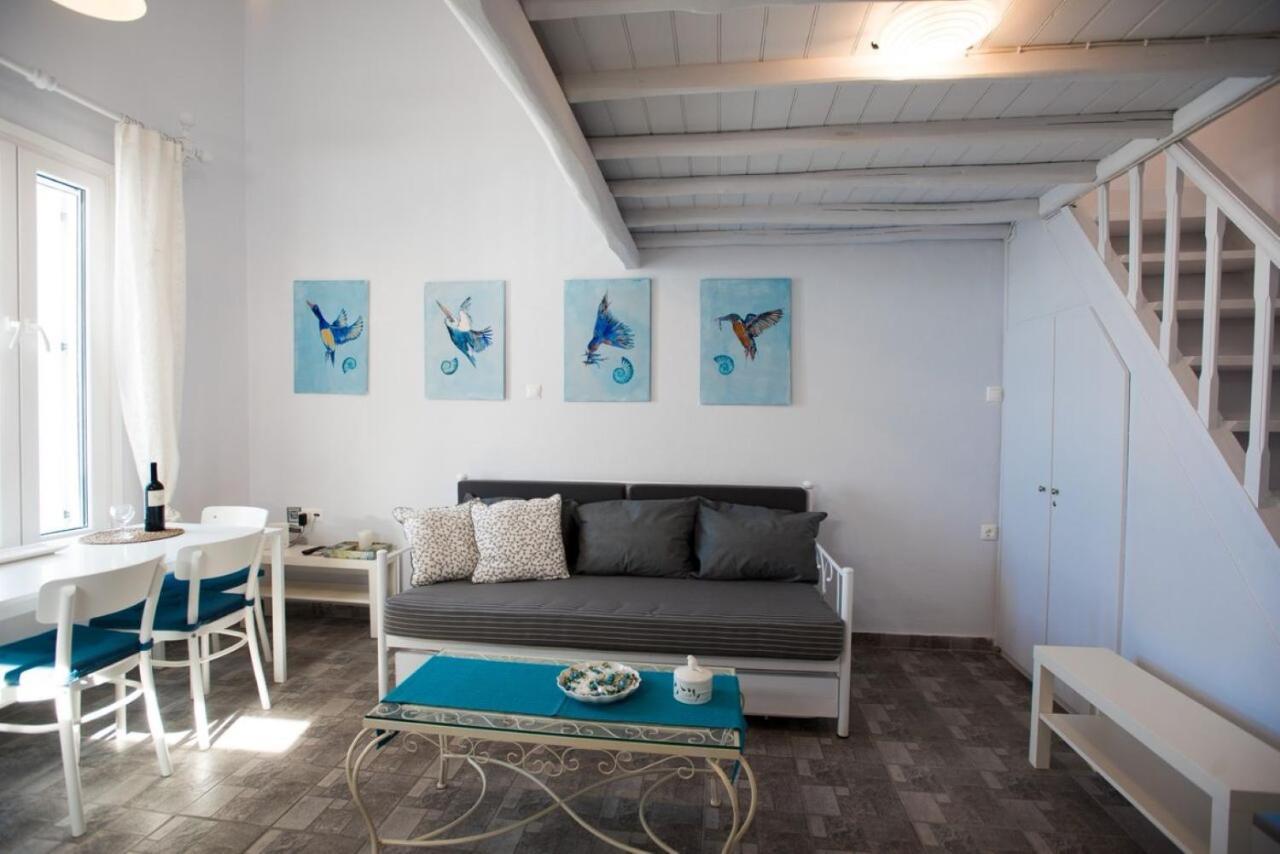 הוילה Traditional Split Level House In Mykonos Town מראה חיצוני תמונה