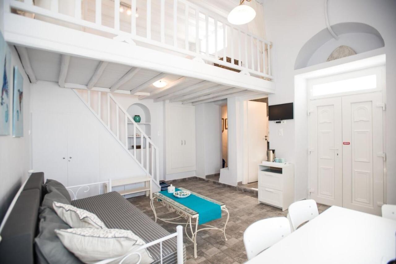 הוילה Traditional Split Level House In Mykonos Town מראה חיצוני תמונה