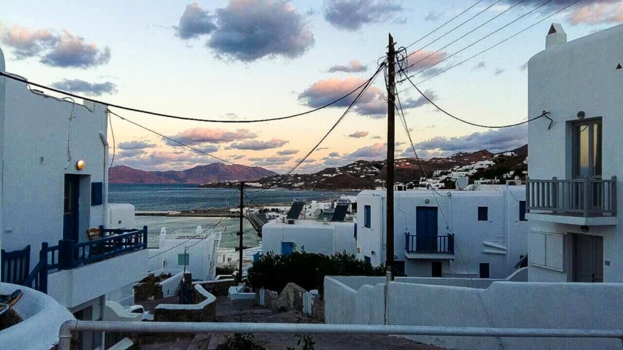 הוילה Traditional Split Level House In Mykonos Town מראה חיצוני תמונה
