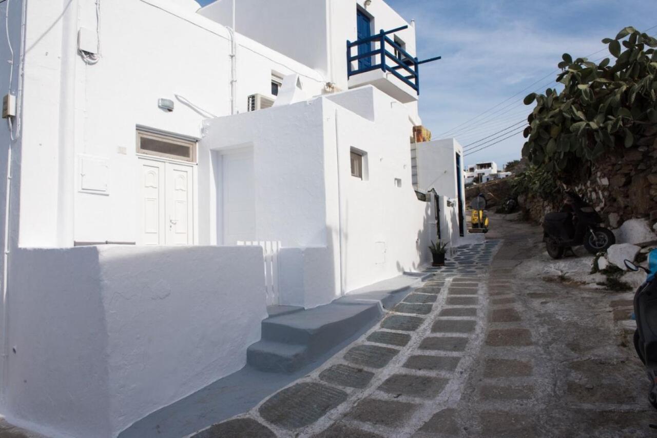 הוילה Traditional Split Level House In Mykonos Town מראה חיצוני תמונה